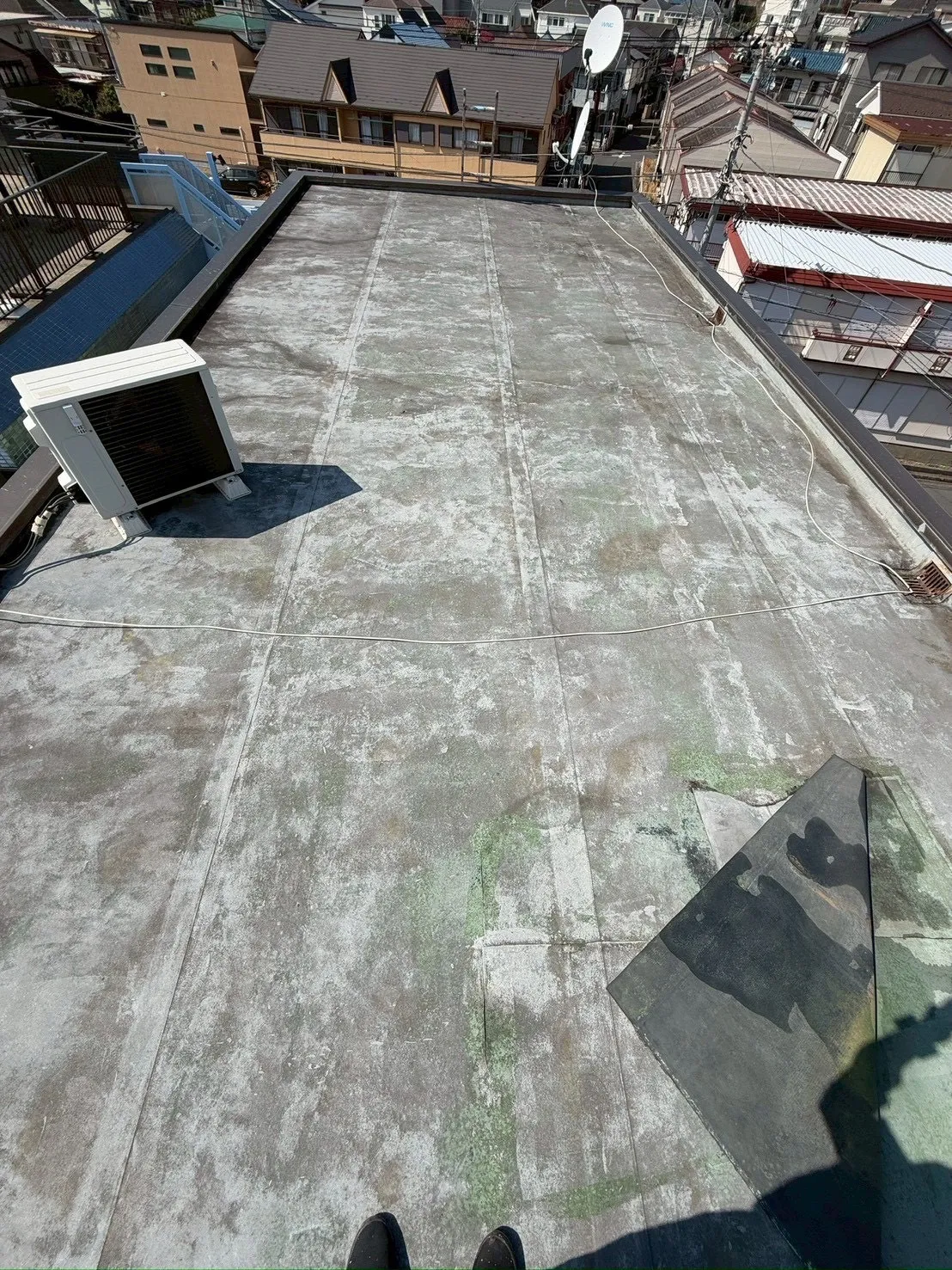 横浜市、屋上防水工事